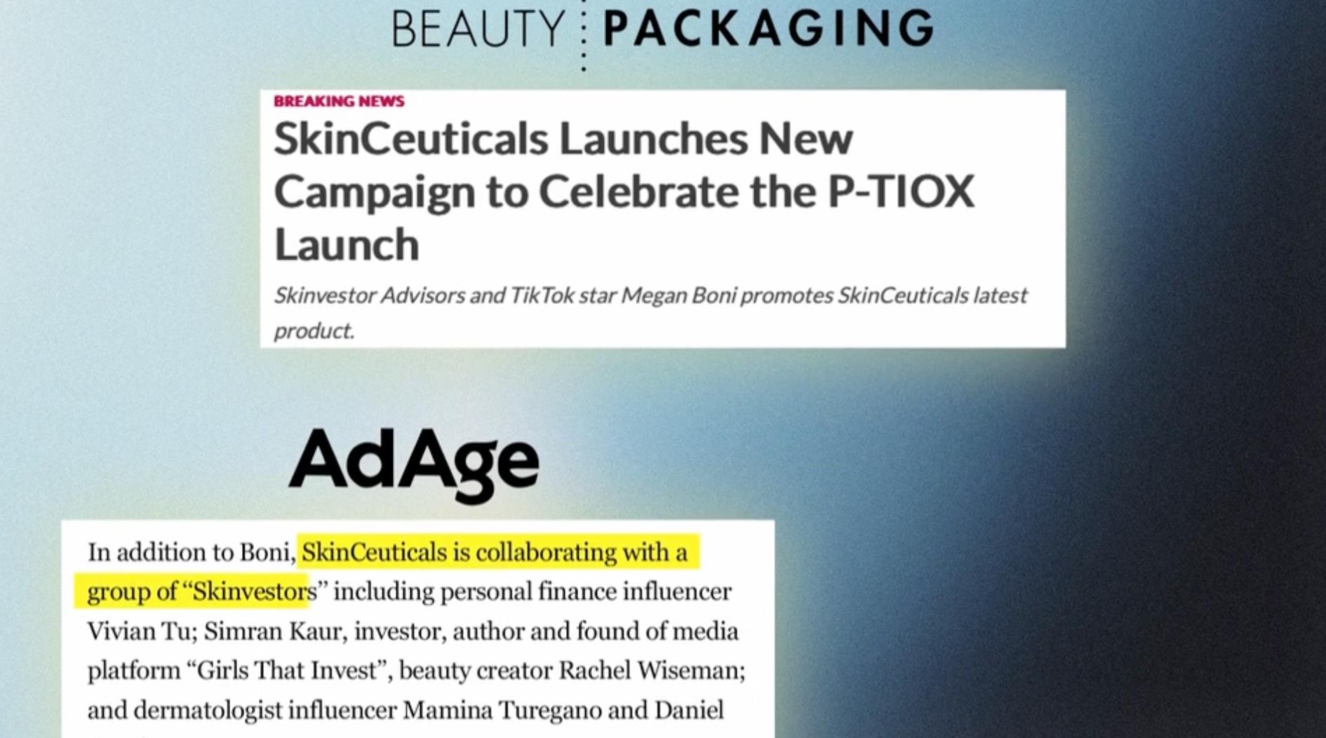 SkinCeuticals: Skinvestor